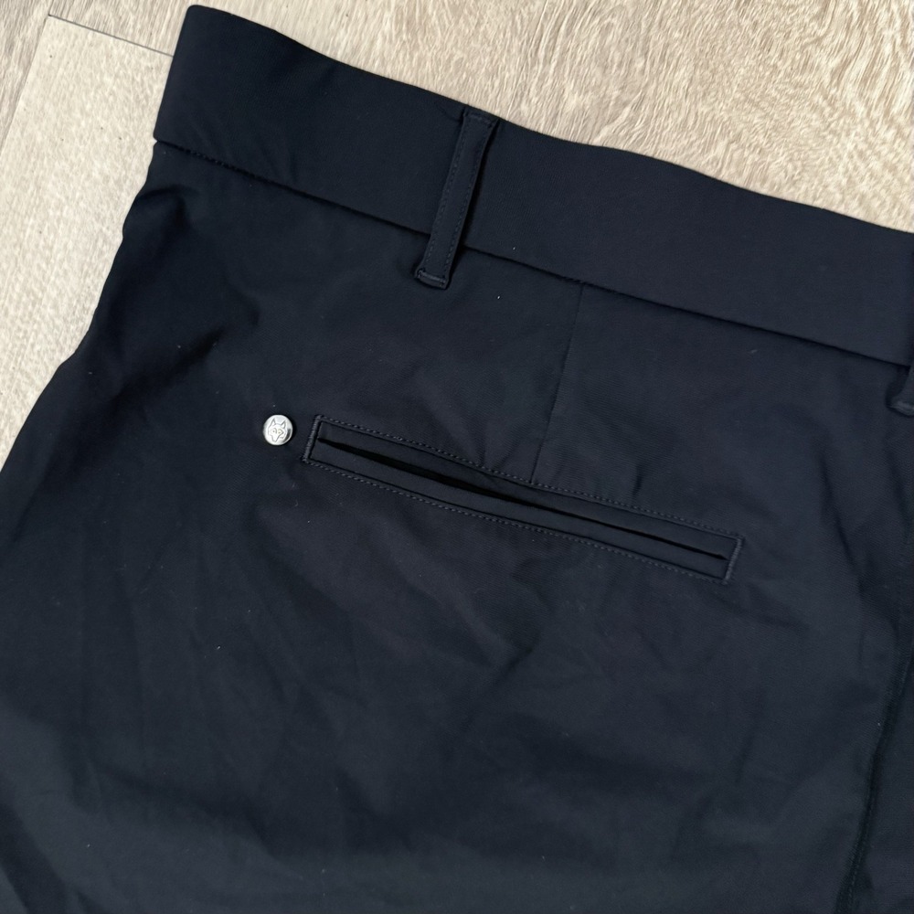 Greyson Montauk Performance Shorts 8" Men's 38 Black Lightweight Athletic Fit